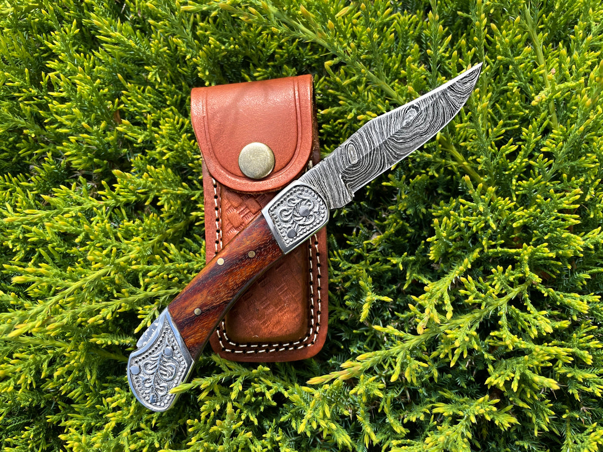 Utility Knife with Copper Sheath - All Roads