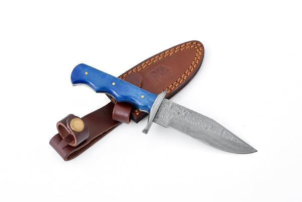 Damascus Steel outdoor sporting knife  TK-100