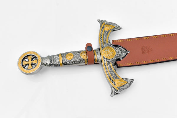 High Carbon Steel Templar Sword