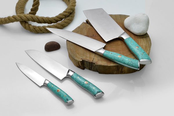 Titan Turquoise Culinary Set