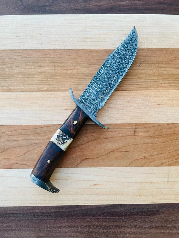 Wildwood Heritage Damascus Outdoor Knife TK-083