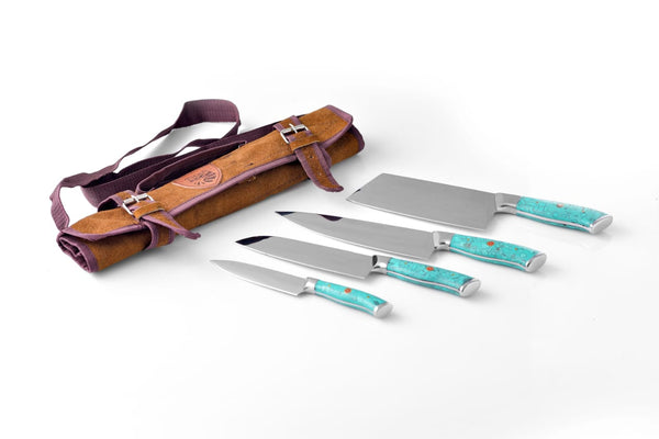 Titan Turquoise Culinary Set