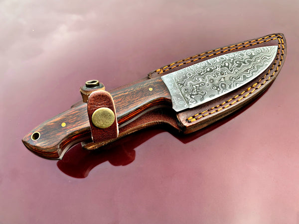 Leather Knife Sheath 10 Inch Blade 